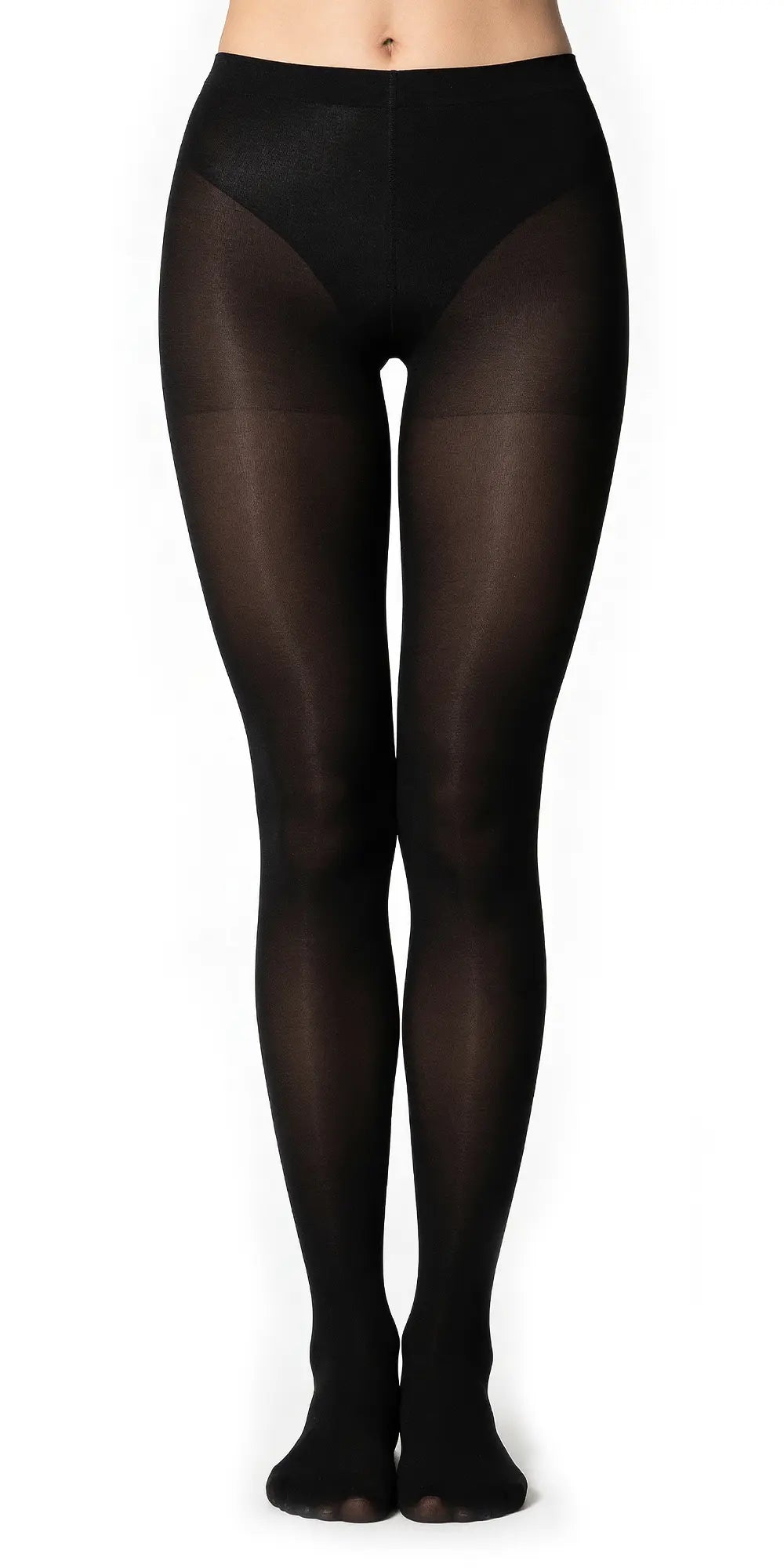 Glamory Vital 70 Plus Size Stützstrumpfhose - black Frontansicht
