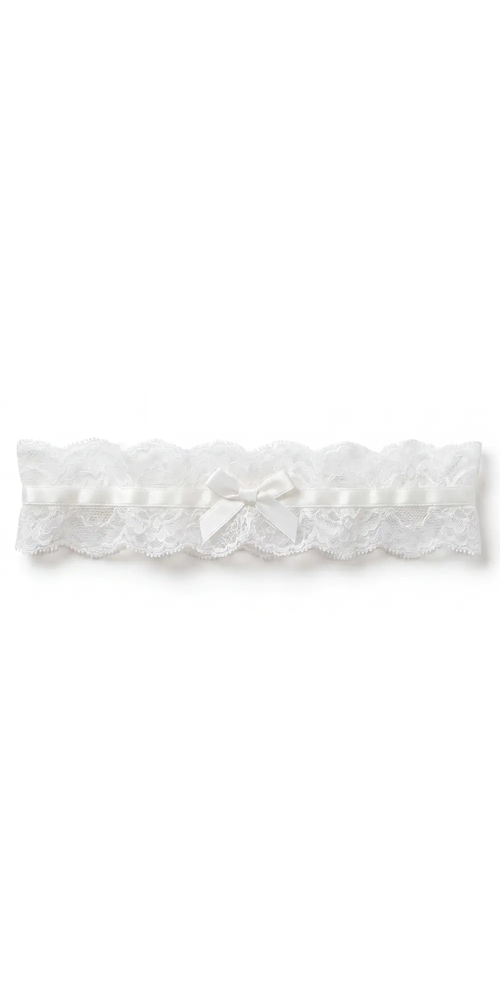 Glamory Garter Plus Size Strumpfband - Glamory - white