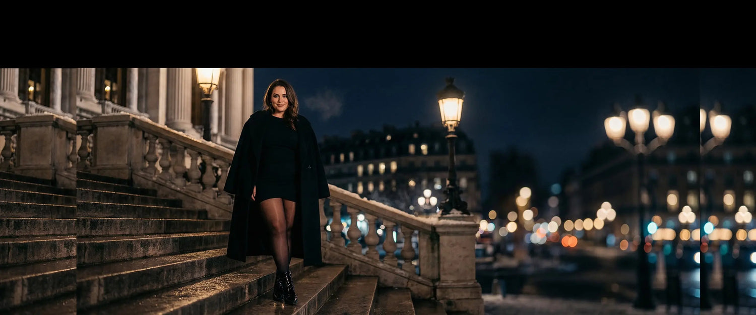 Plus Size Strumpfhose