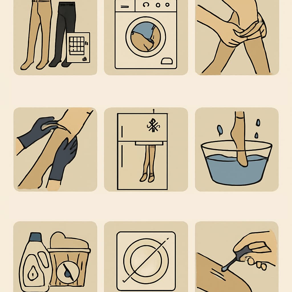 Lebensdauer von Strumpfhosen