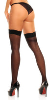 Glamory Allure 20 halterlose Strümpfe - Schwarz back