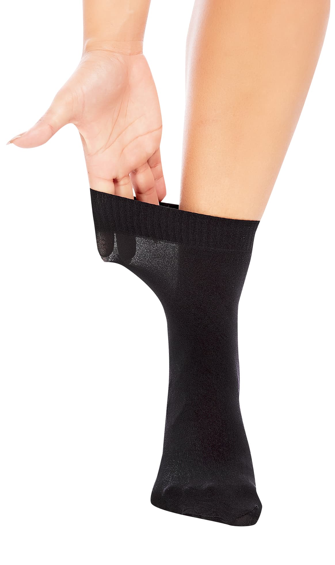 Glamory Soft Micro 40 Microfaser-Söckchen - Black stretch