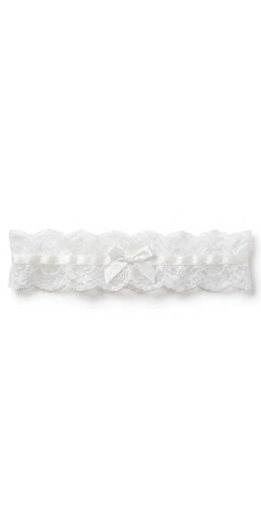 Glamory Garter Plus Size Strumpfband - Glamory - white