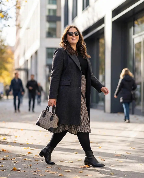 Glamory Cashmere Strumpfhose Plus Size - Editorial