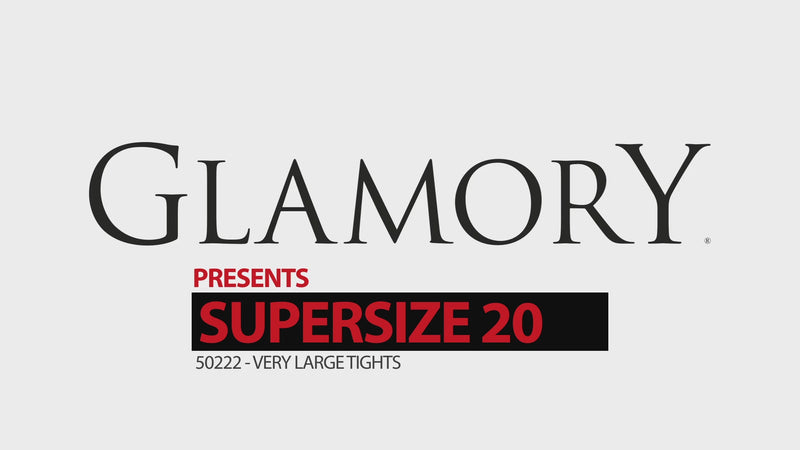 Glamory Supersize 20 Feinstrumpfhose bis Plus Größe 10XL
