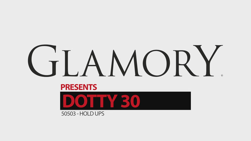 Glamory Dotty 30 halterlose Strümpfe