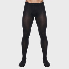 Glamory Microman 100 Herrenstrumpfhose, 360-Grad-Rundumansicht