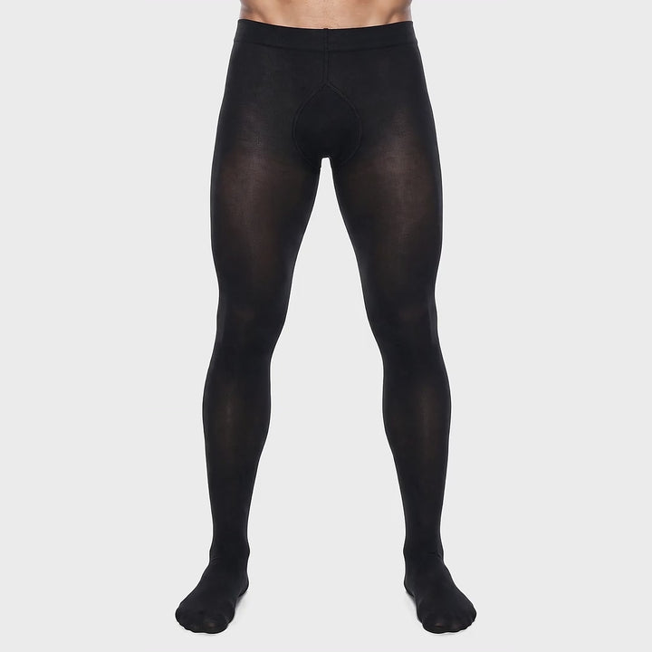 Glamory Microman 100 Herrenstrumpfhose, 360-Grad-Rundumansicht